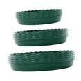 thumbnail image 3 of Almencla 15 Pcs Plateaux Ronds pour Plantes Soucoupes pour Cour Intérieure Extérieure Vert, 3 of 8