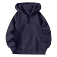 thumbnail image 3 of Women's Zip Up Hoodie Casual Bow Print Sweatshirt Comfortable Pullover For Daily Wear With Jeans In Spring Fall Winter, 3 of 3