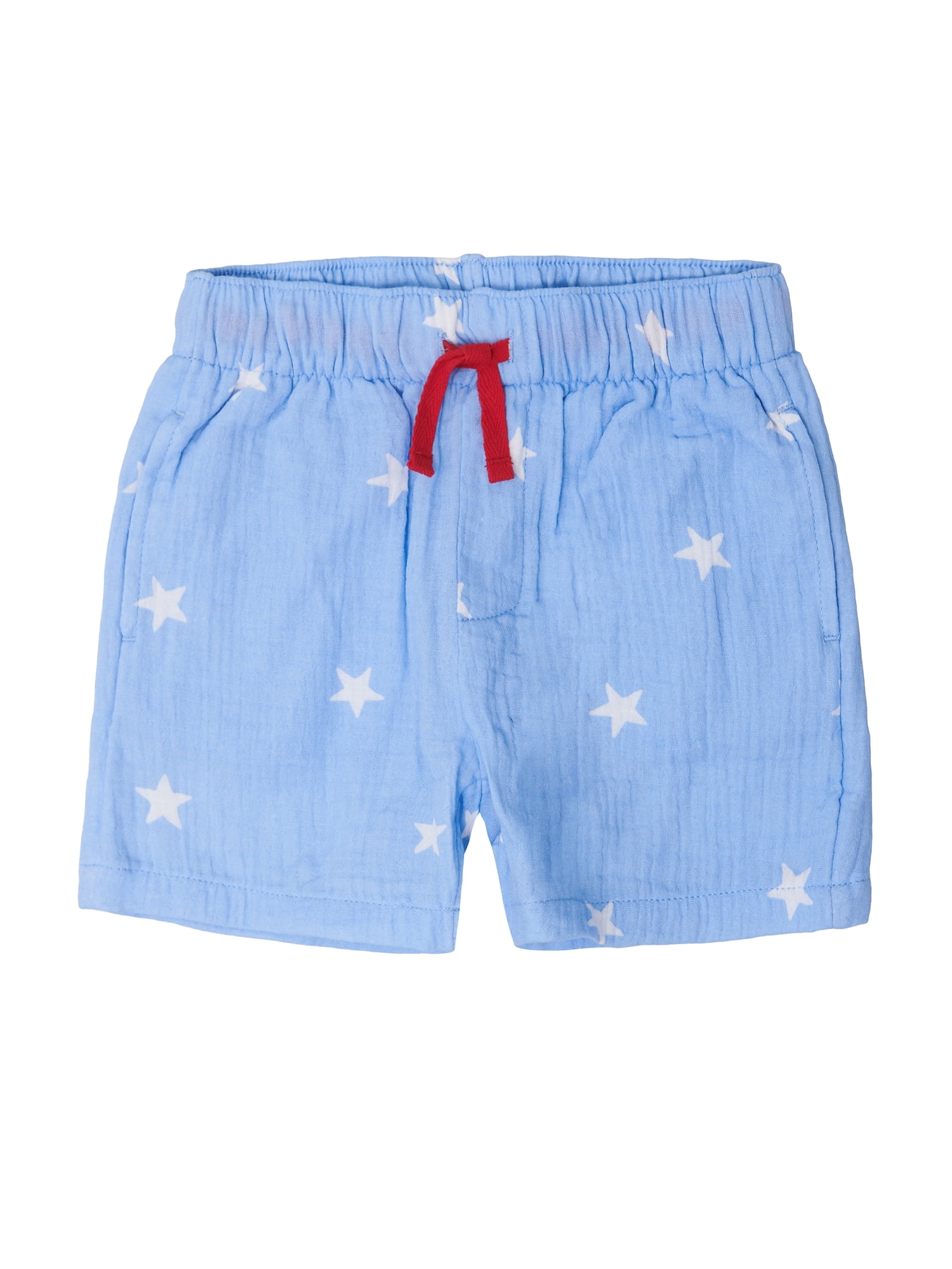 Way to Celebrate Toddler Boy Patriotic Americana Americana Shirt and Short Set, Sizes 12M-5T