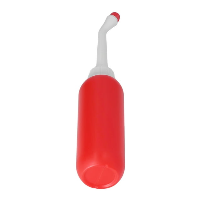 Portable Bidet Sprayer, Eco Friendly EVA Bidet Spray Bottle Skin Friendly Stretchable Spray Nozzle For Men Red