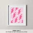 thumbnail image 6 of heilkee Preppy Room Decor Aesthetic Hot Pink White Wall Art for Teen Girls Bedroom Pink College Dorm Room Posters Trendy Wall Decor(UNFRAMED 8x10in), 6 of 8
