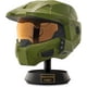 thumbnail image 4 of Halo Master Chief - Casco de Lujo con Soporte, Luces LED en Cada Lado, Pintura dañada de Batalla, Talla única Halo halo, 4 of 5