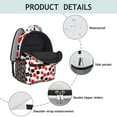thumbnail image 3 of Sports Competition Print Backpack for Teens - Waterproof & Lightweight Student Backpack - Breathable Shoulder Straps for Baseball, Soccer, Football, 3 of 6
