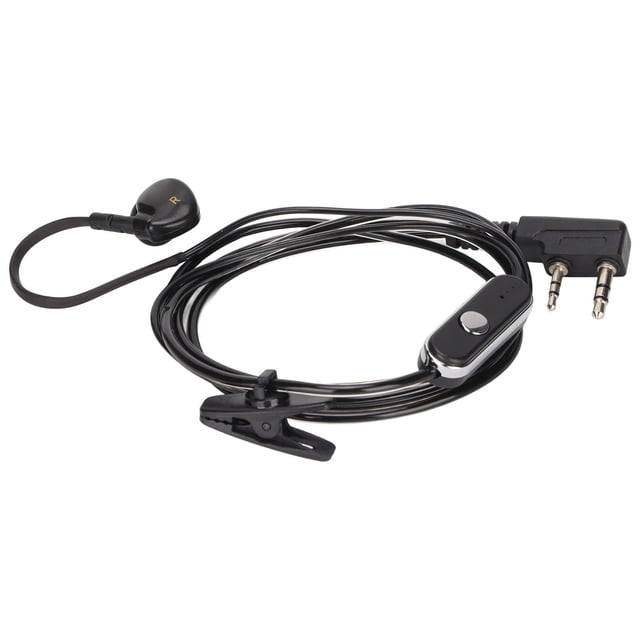 Auricular K Head Walkie Talkie Auriculares Auriculares Para UV5R 888S para Walkie Talkies