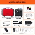 thumbnail image 2 of Diesel Air Heater,5KW 12V Mini Parking & Camping Heater with LCD Display & Remote Control,Fast Heating for RV Truck, Boat, Bus, Car Trailer, Motorhomes, Caravans, 5L, 2 of 7