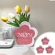 thumbnail image 5 of 3 cajas de regalo medianas para mamá | Cajas de flores de papel kraft con guirnaldas de cuentas de cristal | Bolsas reutilizables para ramos y decoraciones de cumpleaños para el Día de la Madre, 5 of 8