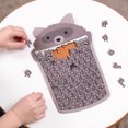 thumbnail image 2 of Fun Shaped Puzzles For Adults & Kids Stress Educational Gift Multiple Styles: Dog Bone/Snowman/Puppy/Raccoon, 2 of 4
