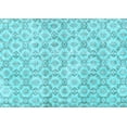 thumbnail image 1 of Ahgly Company Indoor Rectangle Persian Light Blue Traditional Area Rugs, 6' x 9', 1 of 4