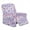 Purple Butterfly Marble, variant on Xoenoiee Hunting Camo Print Recliner Chair Covers, Stretch Recliner Cover with Elastic Bottom, Soft Lazy Boy Reclining Rocker Slipcover for Living Room