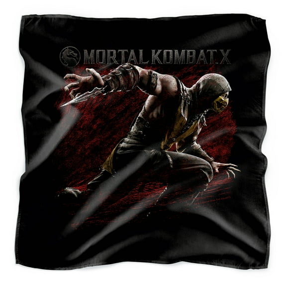 Mortal Kombat X Scorpion Lunge Bandana (21 in x 21 in)