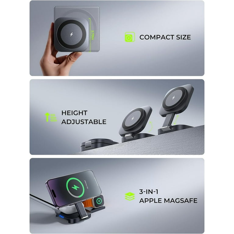 LISEN in Charging Station for Apple Devices Magsafe Wireless