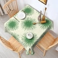 thumbnail image 2 of Green Tie Dye Spray Pattern Square Tablecloth,Waterproof Square Table Cover,Wipeable Spillproof Washable Table Cover for Home Kitchen Party Decor 42"X42"(107x107cm), 2 of 6