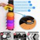 thumbnail image 4 of Estante de almacenamiento de gorras de béisbol | Estante organizador de sombreros de varios niveles montado en la pared con adhesivo fuerte | Pantalla ABS que ahorra espacio | Protege la forma |, 4 of 5