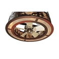 thumbnail image 6 of Meyda Tiffany 108064 Tall Pines 44" Wide 5 Blade Indoor Ceiling Fan - Rust / Wrought Iron, 6 of 7