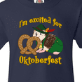 thumbnail image 4 of Inktastic I'm Excited for Oktoberfest with Cute Hedgehog Youth T-Shirt, 4 of 5