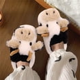 thumbnail image 3 of Kids Cow Slippers Toddler Boys Girls Animal Slippers Youth Fuzzy Slippers Comfy House Slippers Memory Foam Cute Cartoon Soft Non-slip, 3 of 5