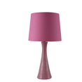thumbnail image 1 of Ore Furniture 31179PK 26 in. Pink Ceramic Ribbed Table, 1 of 1