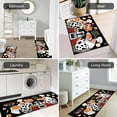thumbnail image 5 of Fat Chef Kitchen Rug 2 Piece Set, Farmhouse Style Decor Kitchen Floor Mat, Absorbent and Washable Runner Rug, Home Vintage Kitchen Decoration Chef Black, 5 of 5