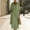 Style1-Green dresses for women, variant on Womens Linen Two Piece Set Cardigan Plus Cami Maxi Dress Casual Summer Outfit Sundress Black S