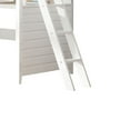thumbnail image 5 of ACME Lacey Wooden Frame Twin Loft Bed with Desk in White, 5 of 6