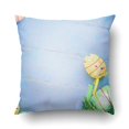 thumbnail image 1 of BOSDECO Easter Pillowcase Pillow Cushion Cover 18x18 inch, 1 of 1