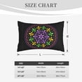thumbnail image 3 of Plush Throw Pillow Covers, Mardi Gras5 Pillow Cases with Invisible Zipper, Breathable Microfiber Pillow Cases Standard Size for Sleeping Bedroom Sofa Living Room 16x24, 3 of 5