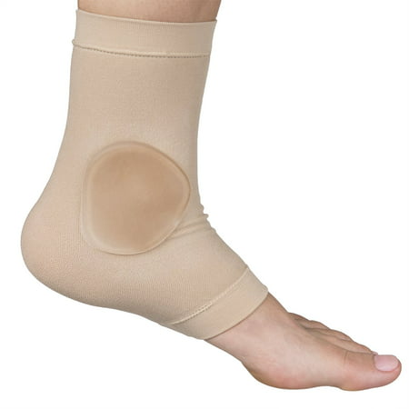 ZenToes Ankle Bone Protection Socks Sleeves with Gel Pads for Boots, Skates, Splints, Braces - 1 (Best Socks For Inline Skating)