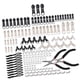 thumbnail image 1 of Kits de reparación de cremalleras, repuesto de reparación de tirador de cremallera, bricolaje, reparación instantánea de cremallera, tirador para, 1 of 9