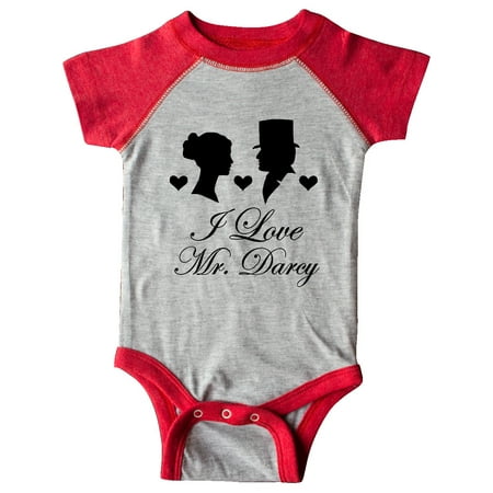 

Inktastic Jane Austen I Love Mr Darcy Gift Baby Girl Bodysuit