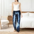 thumbnail image 6 of Lsque Night Scene of Wolves Print Women's Pajama Pants, Lounge Pant - Comfortable Home Wear,Elastic Waistband, Stylish Design-XX-Large, 6 of 9