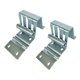 thumbnail image 5 of 2 soportes para rodillos de puerta de garaje galvanizados de fácil instalación para uso industrial. Eje interior, 5 of 9