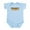 Sky Blue, variant on CafePress - Brook TROUT Infant Bodysuit - Baby Light Bodysuit, Size Newborn - 24 Months