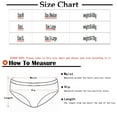thumbnail image 3 of YUTK Womens Seamless Underwear Women's Lace Abdomen Mid-Rise Waist and Hip Lift Comfortable Body Breathable Underwear Briefs Brown L, 3 of 3