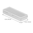 thumbnail image 3 of LOVEVER 1Pc Rectangular Pill Box Candy Storage Box Stainless Steel Pill Storage Box, 3 of 7