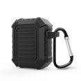 thumbnail image 2 of Guardoinrt Earphone Case Silicone Cover Wireless Headphone Case Shell Replacement for AirPods 1/2, Black, 2 of 6