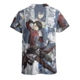 thumbnail image 4 of Camiseta retro de Wings of Liberty Attack on Titan para hombre, camisetas de algodón de verano, camisetas de colores sólidos, camisetas de cuello redondo, ropa para hombre, 4 of 5