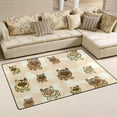 thumbnail image 2 of Dreamtimes Lightweight Soft Area Rugs 31x20 Inch, Cartoon Dogs Floor Mat Doormat for for Rooms Entrance Hardwood Floor Living Room 2'7" x 1'8"） Nursery Rugs, 2 of 6