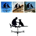 thumbnail image 3 of Support de Ferme de Girouette Ferme de Toit Durable Ferme Durable Homme avec Chien, 3 of 9