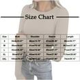 thumbnail image 7 of Maplenight Long Sleeve Thermal Shirts for Women Ribbed Knit Slim Fit Going Out Tops Basic T-Shirt with Thumb Holes Underscrubs Casual Fall Outfits, 7 of 7