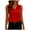 #132-Red, variant on AUNVITO Women's Casual Summer Sleeveless Tank Top with Button-Down Collar Solid Color Fashion