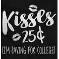 thumbnail image 2 of Kisses 25 Cents Saving For College Toddler Boy Girl T Shirt Infant Toddler Brisco Brands 12M, 2 of 6
