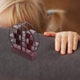 thumbnail image 3 of 1Set Brown Round Shelf Wall Decor 3.93X3.54X0.83In Abs Material Diy Enthusiasts, 3 of 9