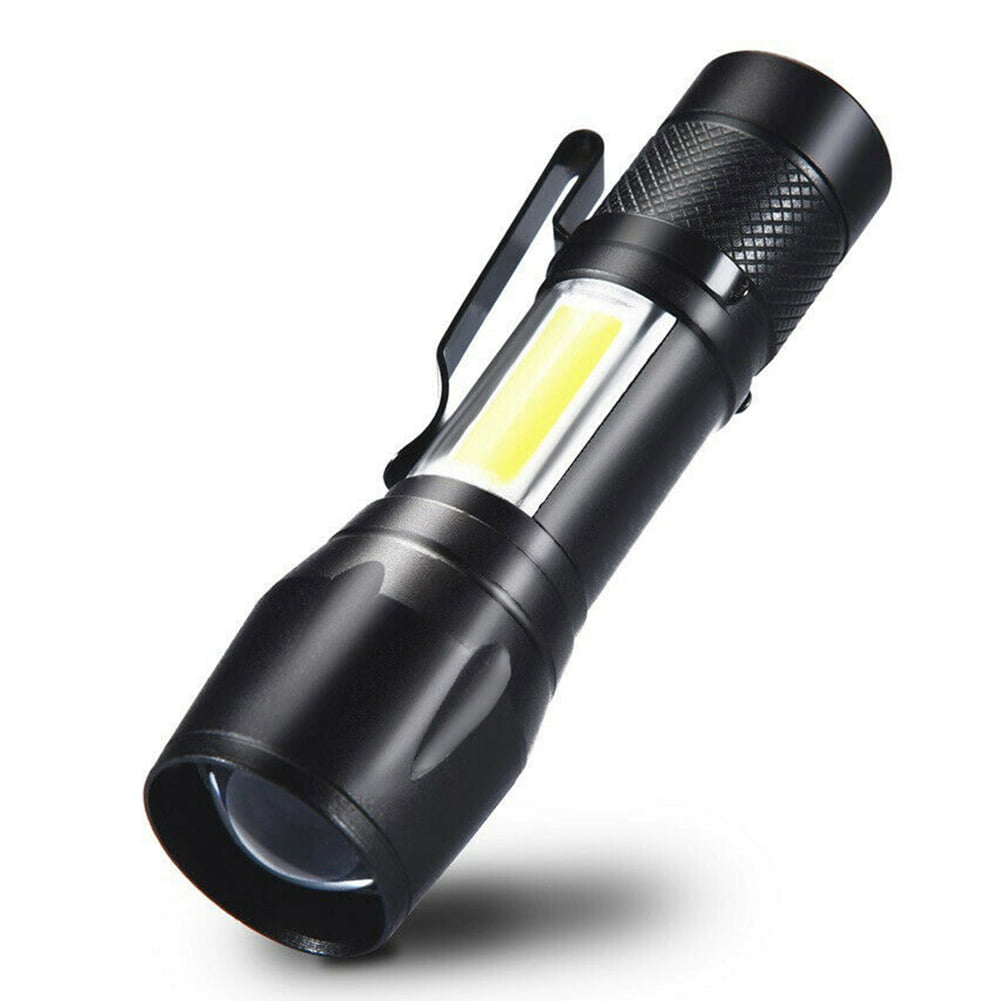 XPE COB LED Flashlight Torch Work Light Magnetic Folding Lamp USB Rechargeable 
