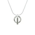 thumbnail image 2 of Delight Jewelry Stainless Steel Rectangular Blank Tag - Joy Ring Charm Necklace, 18", 2 of 4