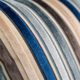 thumbnail image 3 of 1PC Striped Patchwork Velvet Pillowcase (Blue , 16x16 inch), 3 of 5