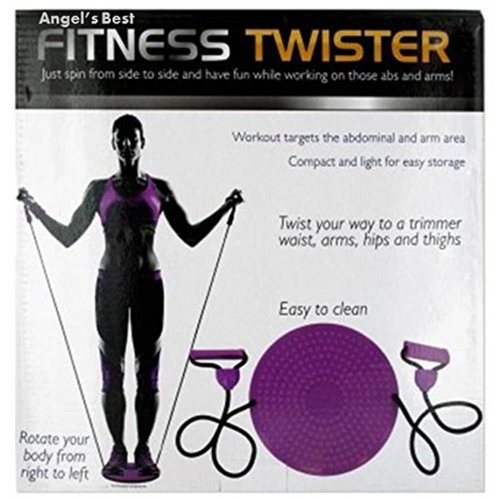 Fitness Twister with Handles Trims Waist, Arms, Hips and Thighs