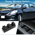 thumbnail image 2 of Interruptor de ventana eléctrica delantero izquierdo Unique Bargains para Nissan Versa 2012-2019 No.254013AA1B, 2 of 7