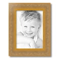 thumbnail image 2 of ArtToFrames 10" x 14" Majestic  Gold Picture Frame, 10x14 inch Silver Wood Poster Frame (WOM-5122),  Pack, 2 of 7