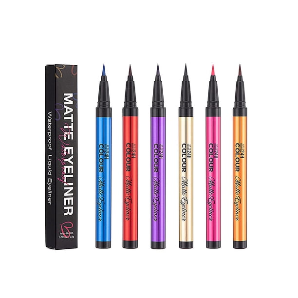 Crayon Eyeliner Gel Anti-bavures Et Crayon à Sourcils - Stylo Double Usage 14.8 Cm, Neuf