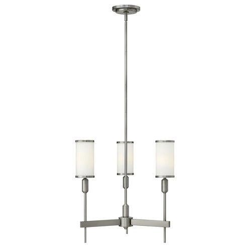 Hinkley 4073BN: Three Light Chandelier